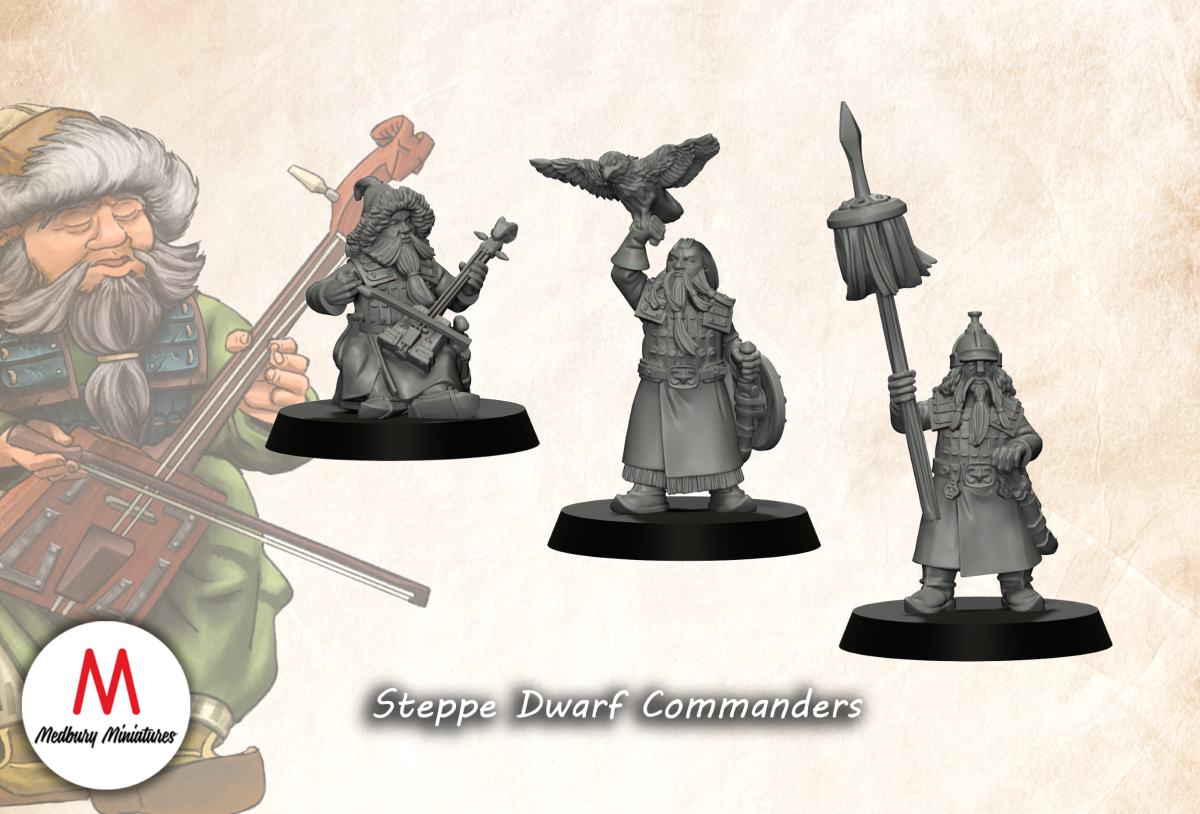 Steppe Dwarf Commanders
